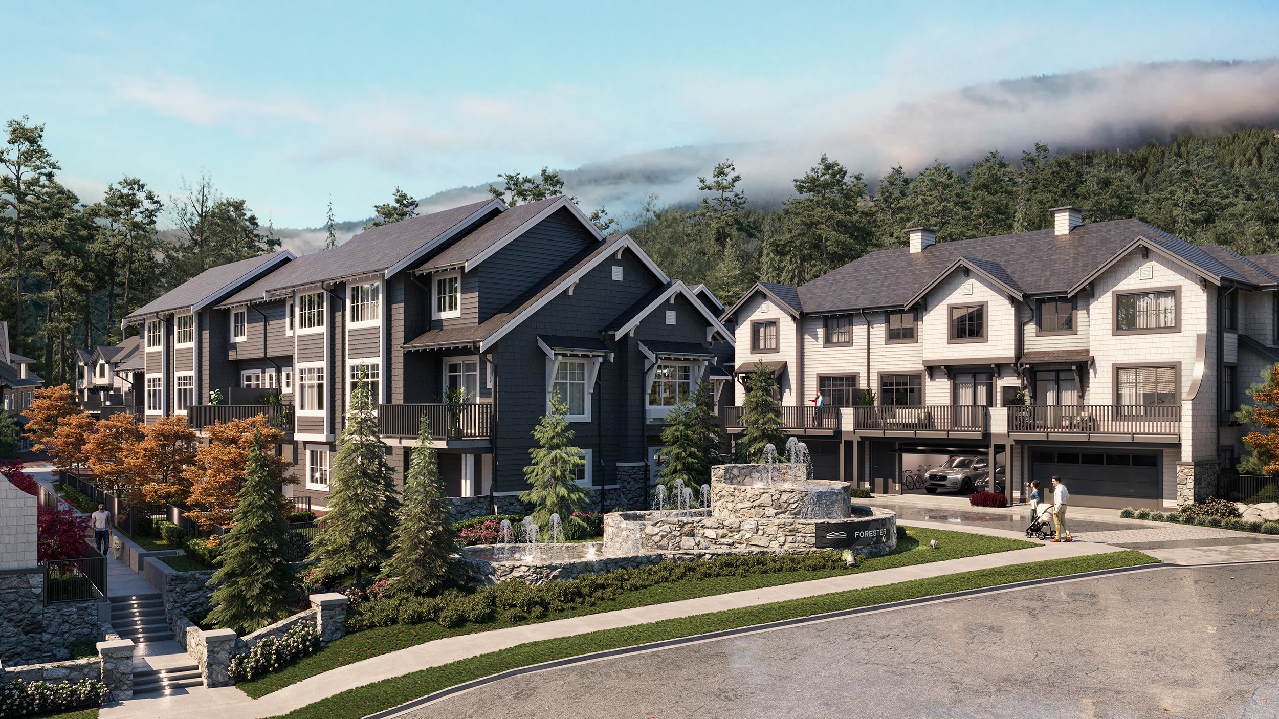 Townhouses at Burke Mountain